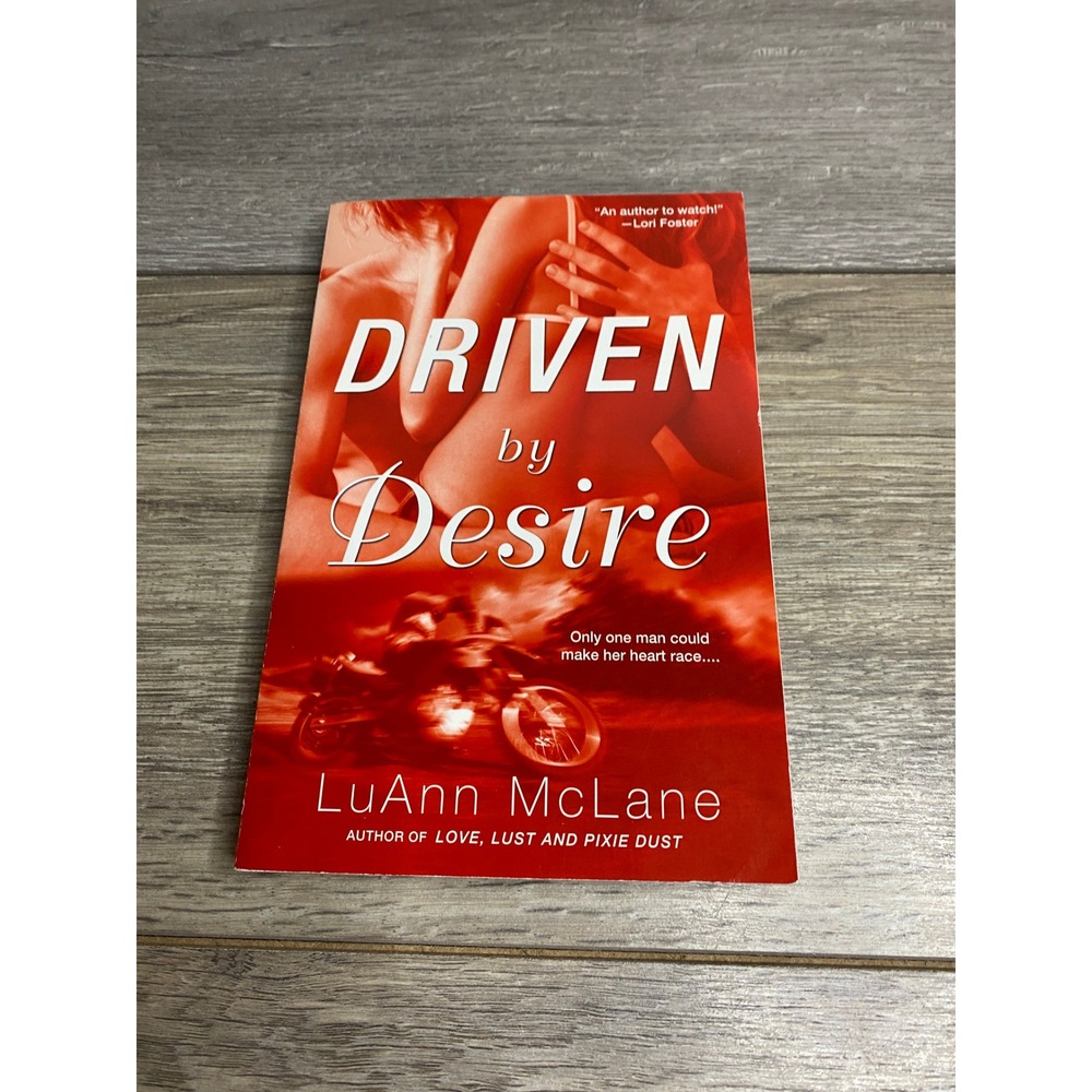 Driven by Desire‎ LuAnn McLane Motocross Romance Paperback Book 9780451225047